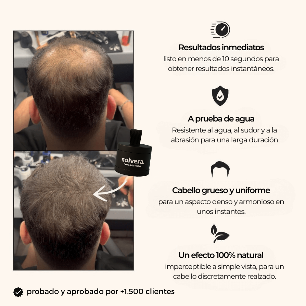 Camuflaje Capilar Solvera™